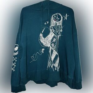Disney Parks Sally The Nightmare Before Christmas Hoodie Women's Plus Size 1X